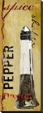 Pepper Shaker Stretched Canvas Print by Karen J. Williams
