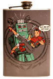 Smoking Robot Flask Flask