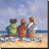 Summer's End Stretched Canvas Print by Lucelle Raad