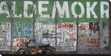 Graffiti Berlin III Reproduction transférée sur toile par Linda Omelianchuk