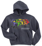 Hoodie: Grateful Dead - Trippy Bears Vêtements