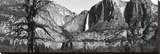 Yosemite Falls Stretched Canvas Print by Merle Somerville