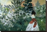Spring Stretched Canvas Print by Viktor Borisov-musatov