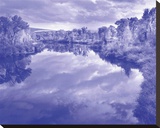 Yampa River Idyll Stretched Canvas Print by J.d. Marston