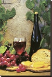 Wine Club ll Reproduction transférée sur toile par Fred Wood