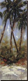 Contempo Palm II Stretched Canvas Print by J. Martin