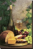 Wine Club l Reproduction transférée sur toile par Fred Wood