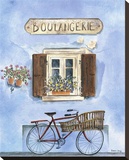 French Bicycle IV Stretched Canvas Print by Katharine Gracey