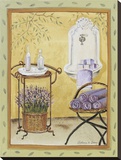 Bain Du Soleil Stretched Canvas Print by Katharine Gracey