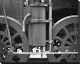 Trains De La France IV Stretched Canvas Print by Teo Tarras