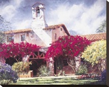 Clouds Over Capistrano Stretched Canvas Print by Peter Van Dusen