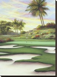 8 Bunkers At Emerald Dunes Stretched Canvas Print by Joe Sambataro