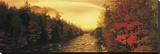 New Hampshire Stream Stretched Canvas Print by Peter Adams