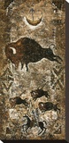Moon of the Spear Stretched Canvas Print by Cecilia Henle