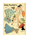 Archie Comics Retro: Katy Keene Fashions (Aged) Kunst von Bill Woggon