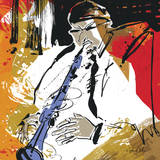 Horn Player Prints by Cathy Johnson