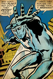 Marvel Comics Retro: Silver Surfer Comic Panel (aged) Posters
