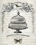 French Birdcage I Posters by Gwendolyn Babbit