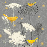 Gray Meadow Lace II Prints by Jill Meyer