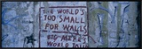 Graffiti on a Wall, Berlin Wall, Berlin, Germany Framed Canvas Print by Panoramic Images 