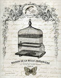 French Birdcage II Prints by Gwendolyn Babbit