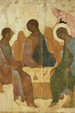 Holy Trinity Affiches par Andrei Rublev