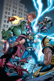 Marvel Adventures The Avengers 31 Cover: Thor Posters by Salva Espin