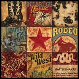 Cowboy Collage Art by Aaron Christensen