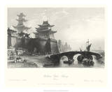Western Gate, Peking Affiches par T. Allom