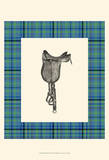 Saddle and Plaid IV Prints by Vision Studio