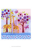 Tree tops Print by Kim Conway