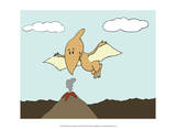 Prehistoric Playtime III Prints by Pam Ilosky
