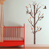 Cherry Blossom Measurement Tree Wall Decal