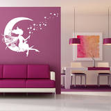 Moon Fairy Wall Decal