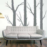 Forest Trees (x4) Wall Decal