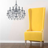 Diamond Chandelier Wall Decal