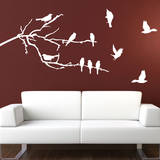 Branches & Birds Wall Decal