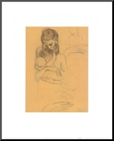 Mother and Child Mounted Print by Pablo Picasso