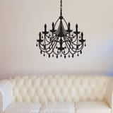 Diamond Chandelier Wall Decal