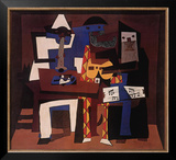 Three Musicians, c.1921 Posters by Pablo Picasso