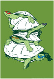Turtles Prints by Snorg Tees 