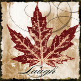 Laugh Leaf Poster von John Spaeth