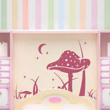 Magic Shroom Wall Decal