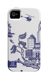 The New Yorker - A view of New York City - iPhone 4/4s Case iPhone 4/4S Case by Pamela Paparone
