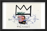King Alphonso, 1982-1983 Posters by Jean-Michel Basquiat