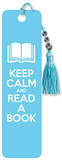 Keep Calm and Read a Book Beaded Bookmark Bookmark