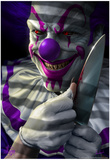 Mischief the Clown Posters by Tom Wood