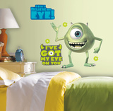 Monsters Inc Giant Mike Wazowski Peel & Stick Wall Decals Mode (wallstickers) Monsters Inc Giant Mike Wazowski Peel & Stick Wall Decals Mode (wallstickers)