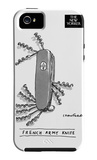 The New Yorker - French Army Knife- iPhone 5 Case iPhone 5 Case by Michael Crawford