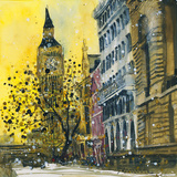 Victoria Embankment, London Giclee Print by Susan Brown